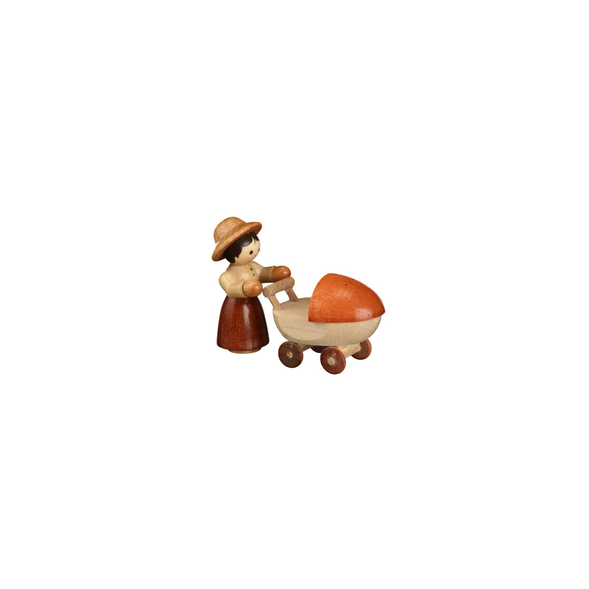 Sindy mit Kinderwagen, mini