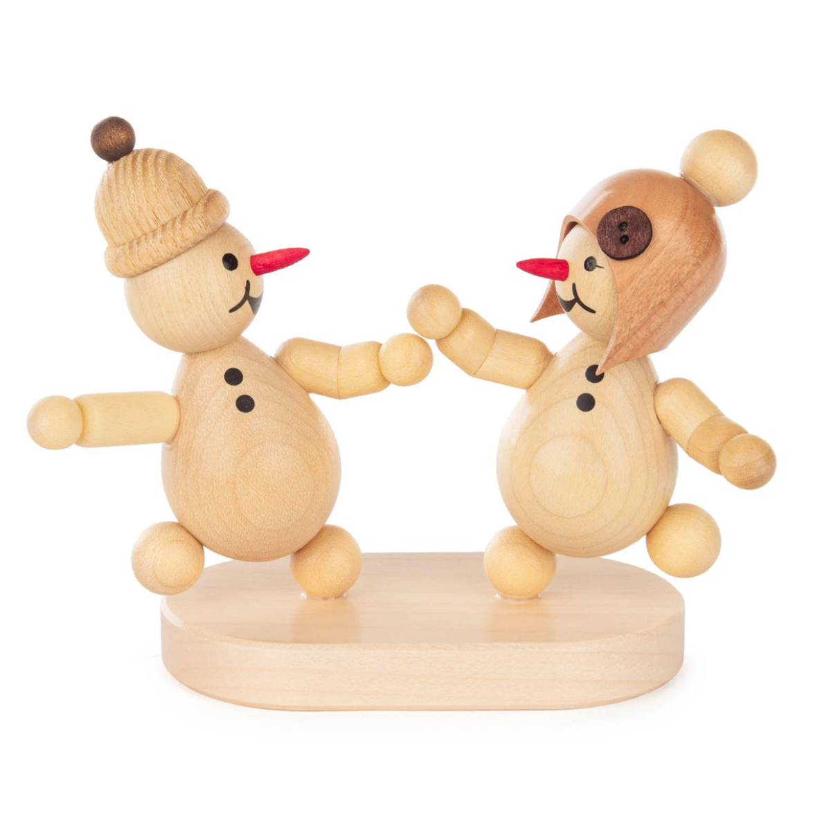 Schneemann Geschwister "Tanzend"