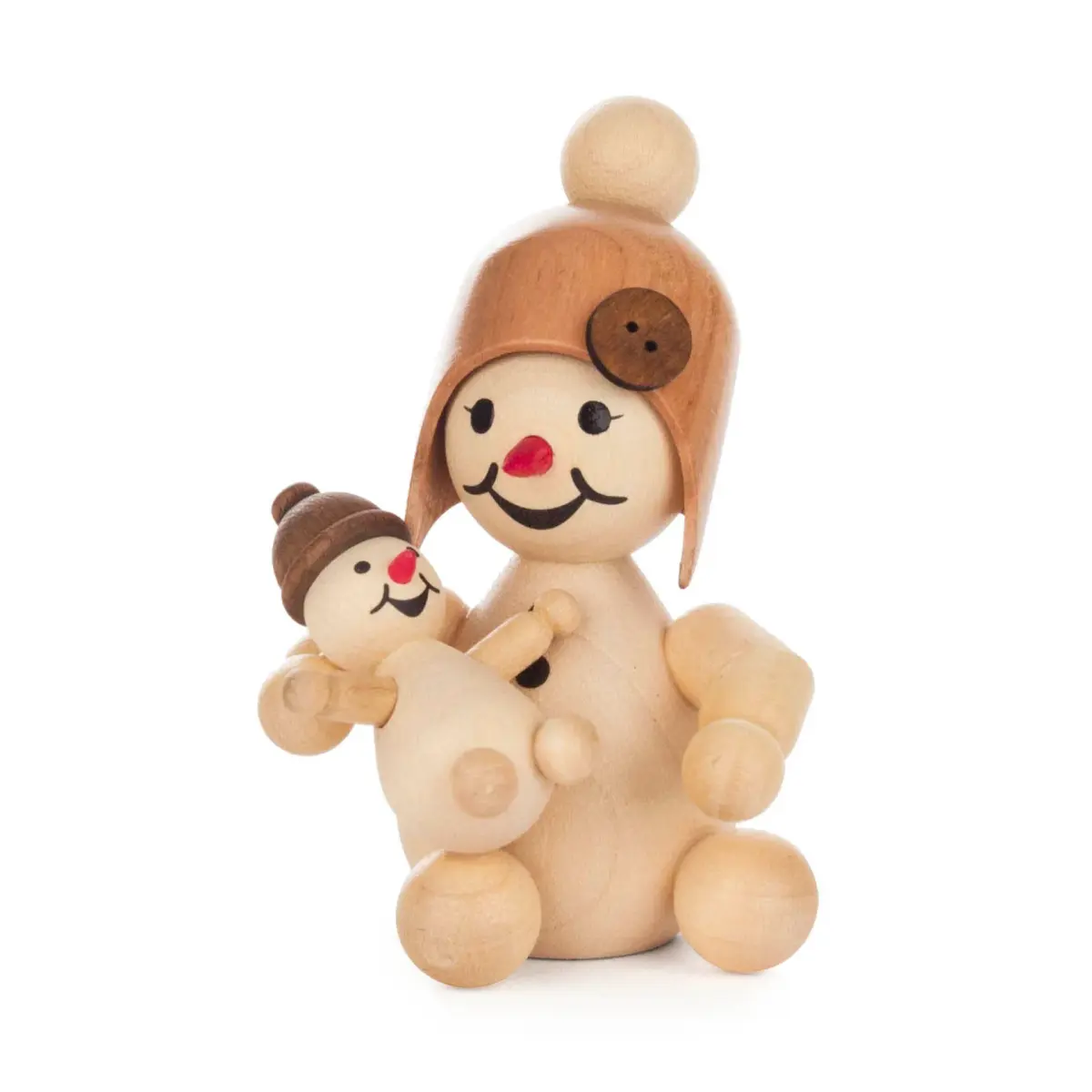 Schneemädchen "mit Puppe"