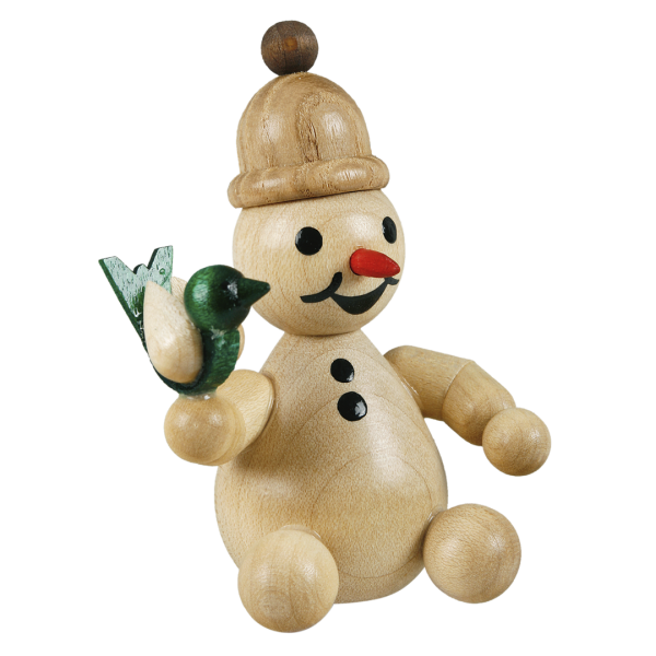 Schneemann Junior "mit Vogel"