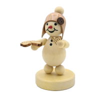Schneemädchen "mit Waffel"