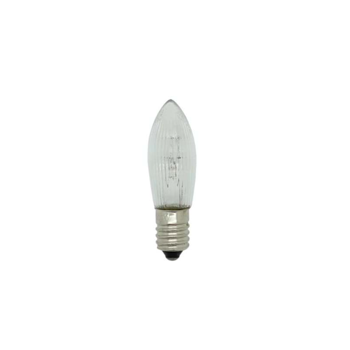 Topkerze geriffelt, 23V 3W E10