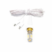 Beleuchtung E10 LED, für A1e/b u Kappe weiß