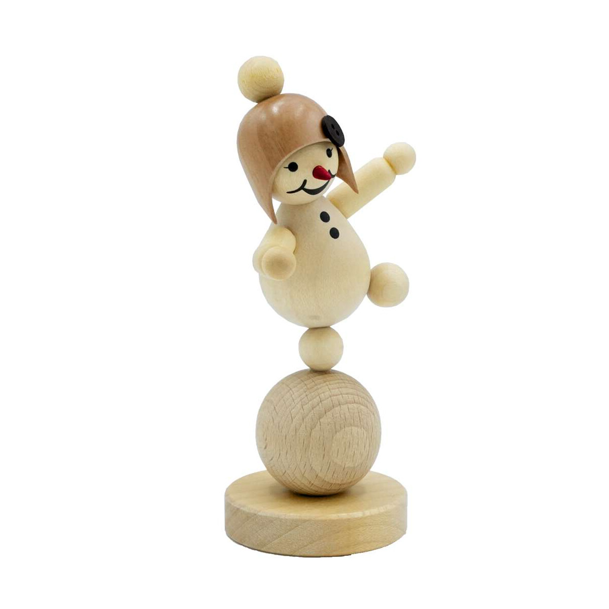 Schneemädchen "auf Ball"