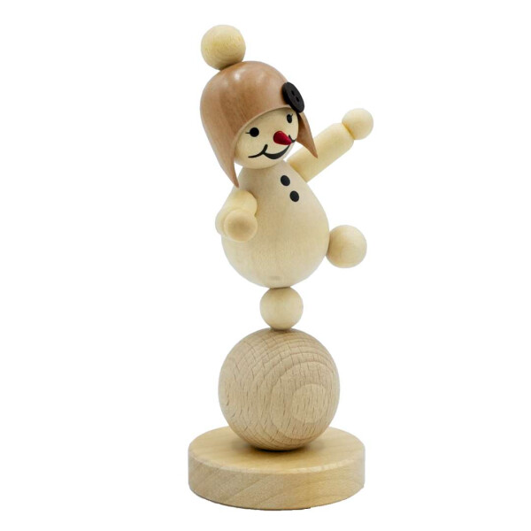 Schneemädchen "auf Ball"