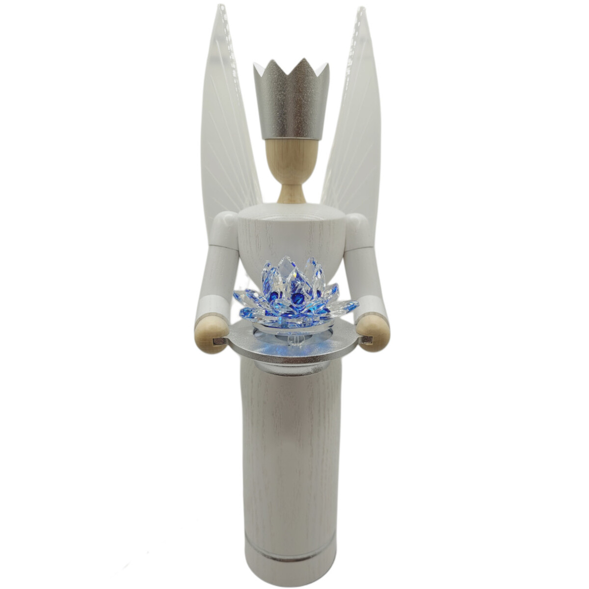 Lichterengel LED, beleuchtet, 36 cm, inkl. Kristall