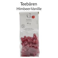Tee-Bären - Himbeer-Vanille (80g)