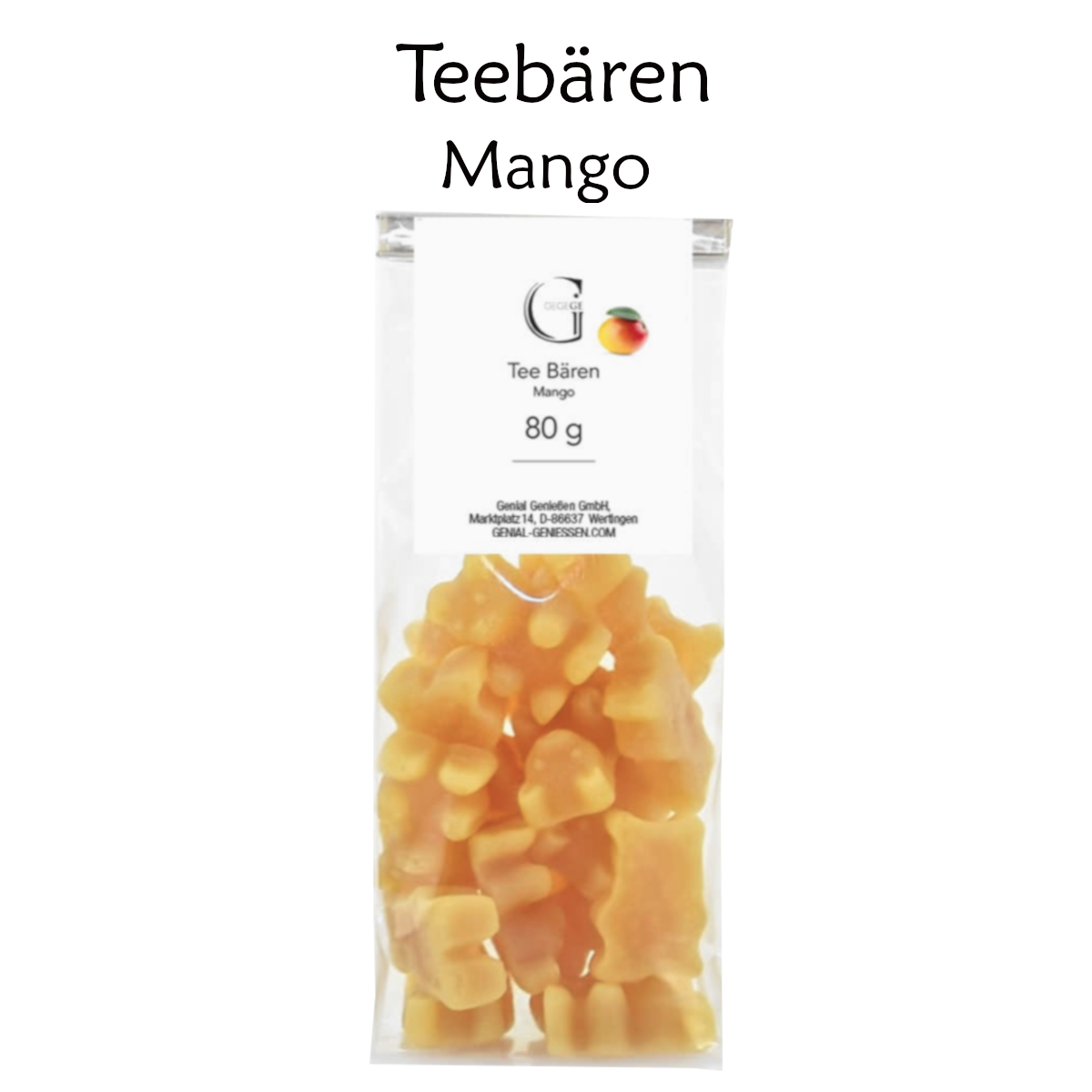 Tee-Bären - Mango (80g)