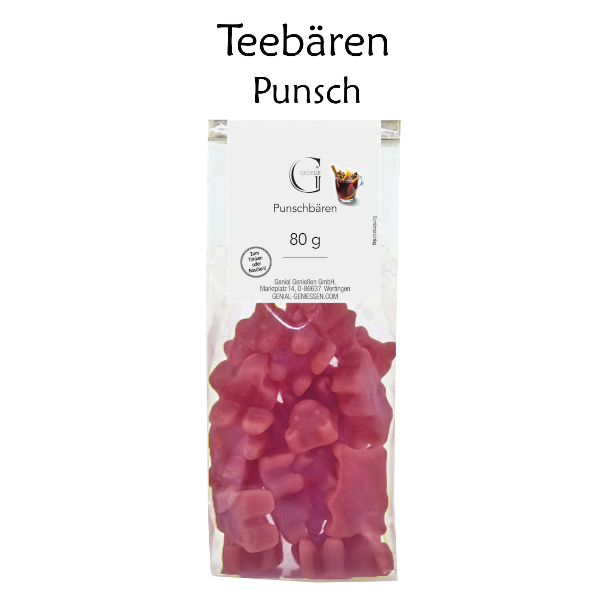 Tee-Bären - Punsch (80g)