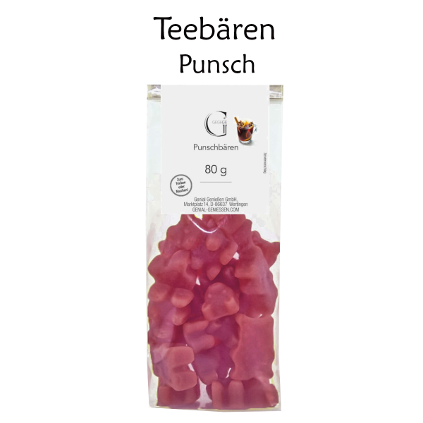 Tee-Bären - Punsch (80g)