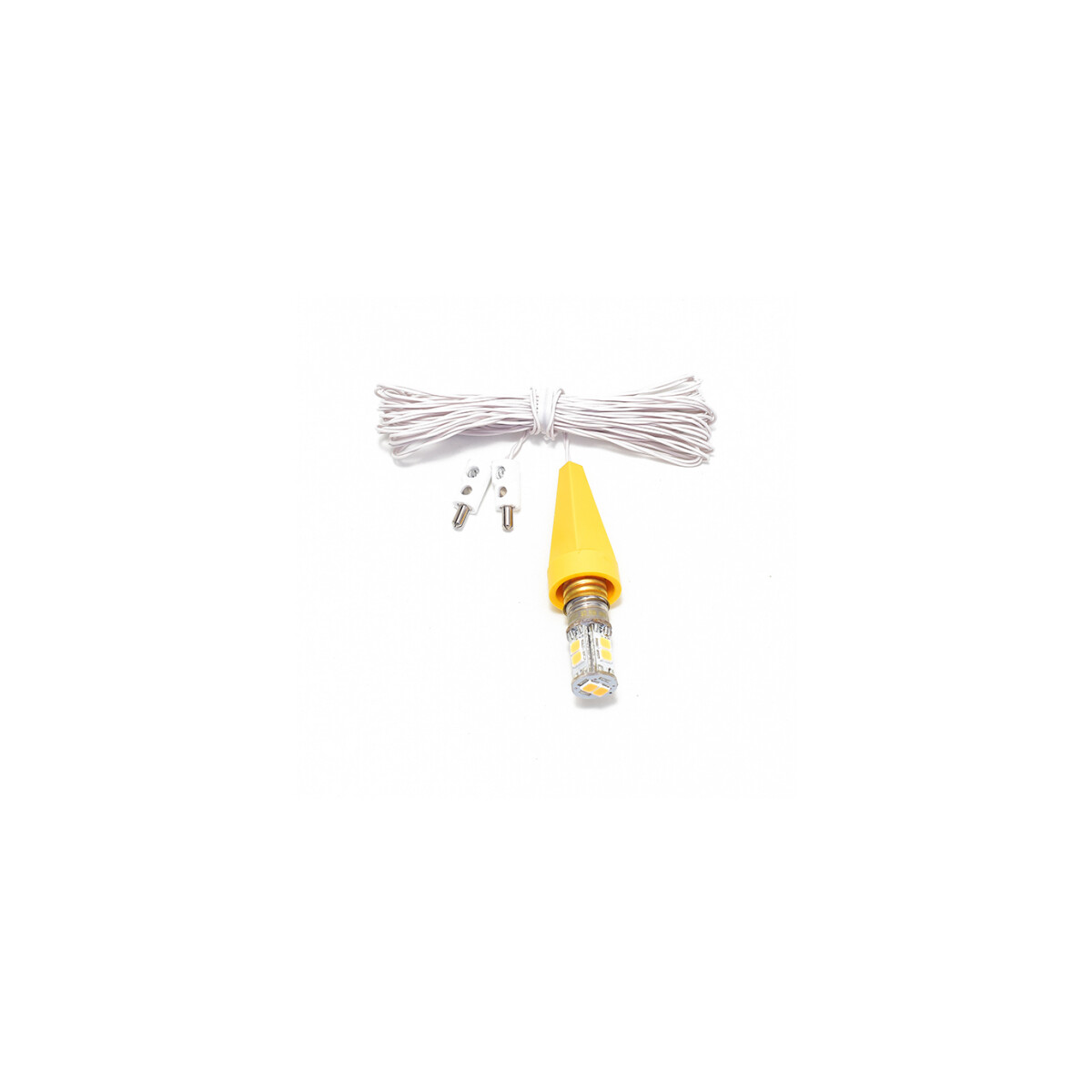Beleuchtung E10 LED; für A1e/b u Kappe gelb