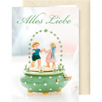 Grußkarte "Alles Liebe", mit Briefumschlag