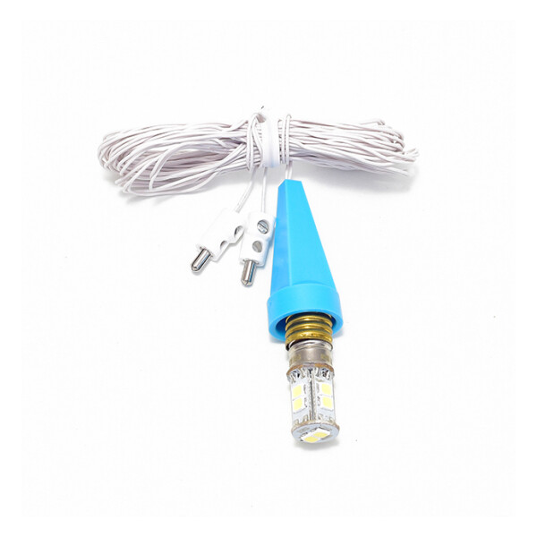 Beleuchtung E10 LED, für A1e/b u Kappe blau