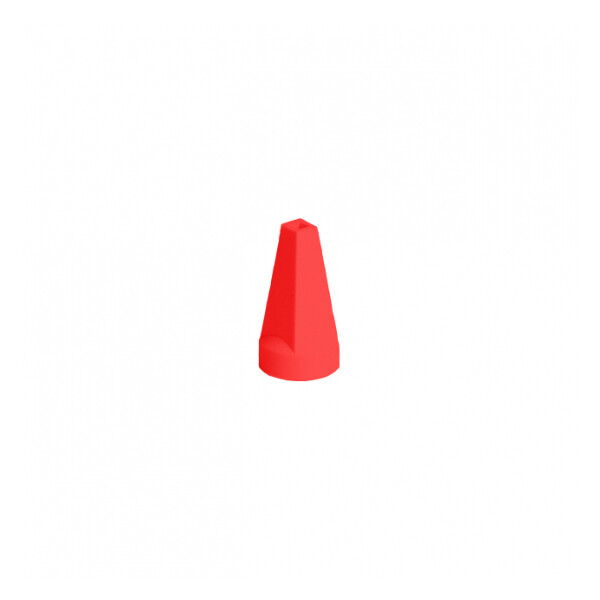 Mini Kappe rot für Miniaturstern 8 cm