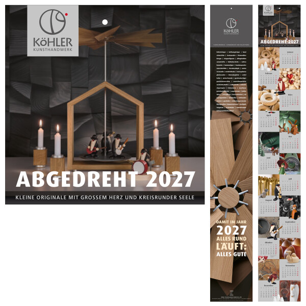 Faltkalender "Abgedreht 2027"