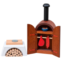 Räucherofen mit Wurst 2